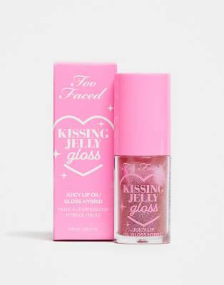 Too Faced - Kissing Jelly - Lipgloss-Öl in der Farbe Grape Soda-Lila