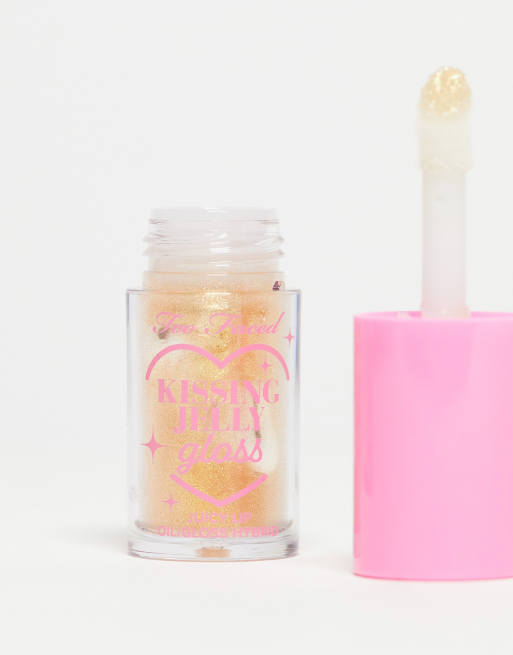 Too Faced – Kissing Jelly – Lipgloss-Öl in der Farbe Pina Colada, 3 von 4