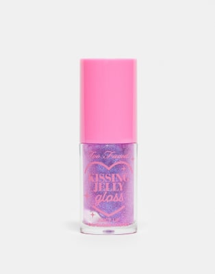 Too Faced - Kissing Jelly - Öl-Lipgloss in Birthday Kiss (Limited Edition)-Lila