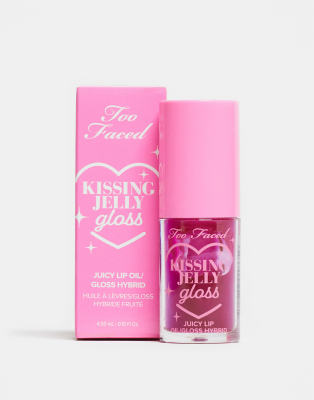 Too Faced - Kissing Jelly - Öl-Lipgloss in Raspberry-Lila