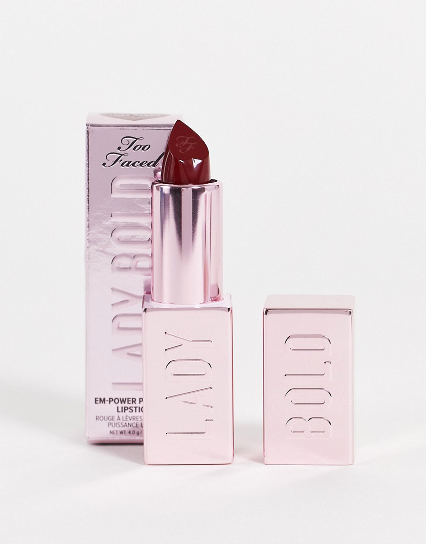 Too Faced Lady Bold EM-POWER Lipstick - Take Over-Purple