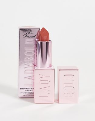 Too Faced Lady Bold Em-Power Pigment Cream Lipstick - Comeback Queen-Brown