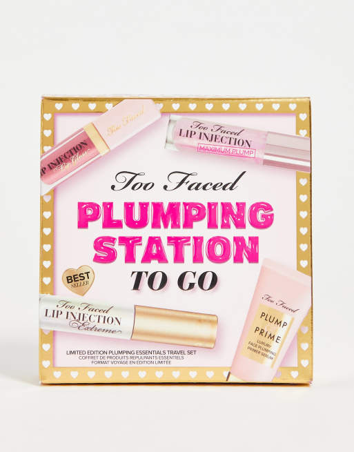 Too Faced Limited Edition Plumping Station To Go Plumping Essentials Gift Set