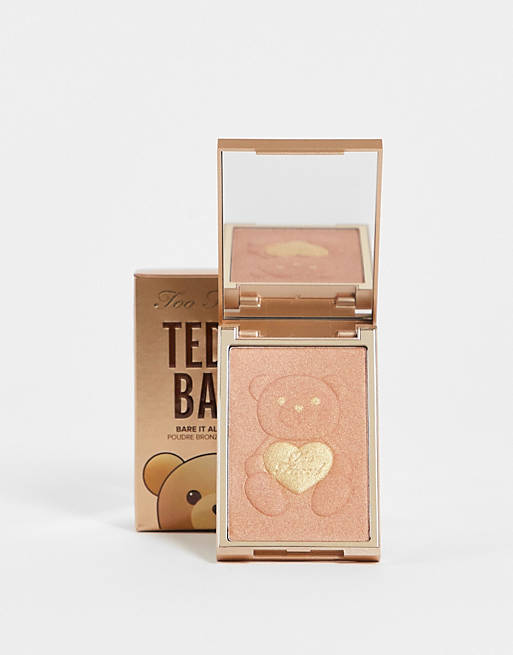 Too Faced Limited Edition Teddy Bare Bare It All Bronzer - Honey Bun Glow