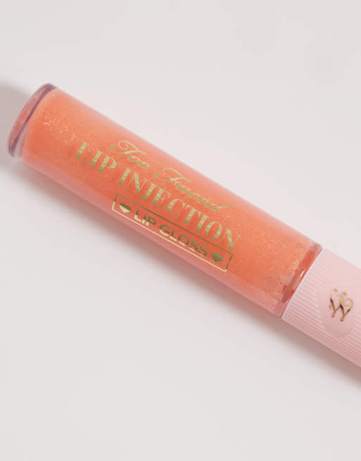 Too Faced Lip Injection Cooling Instant Lipgloss- Everything's Peachy, 4 of 4