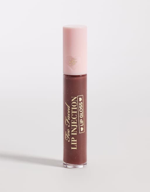 Too Faced – Lip Injection Cooling Instant – Lipgloss in der Farbe Chocolate Cream Pie, 3 von 4