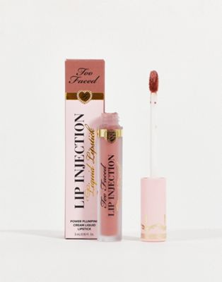 Too Faced Lip Injection Demi-Matte Liquid Lipstick - Give 'Em Lip - ASOS Price Checker