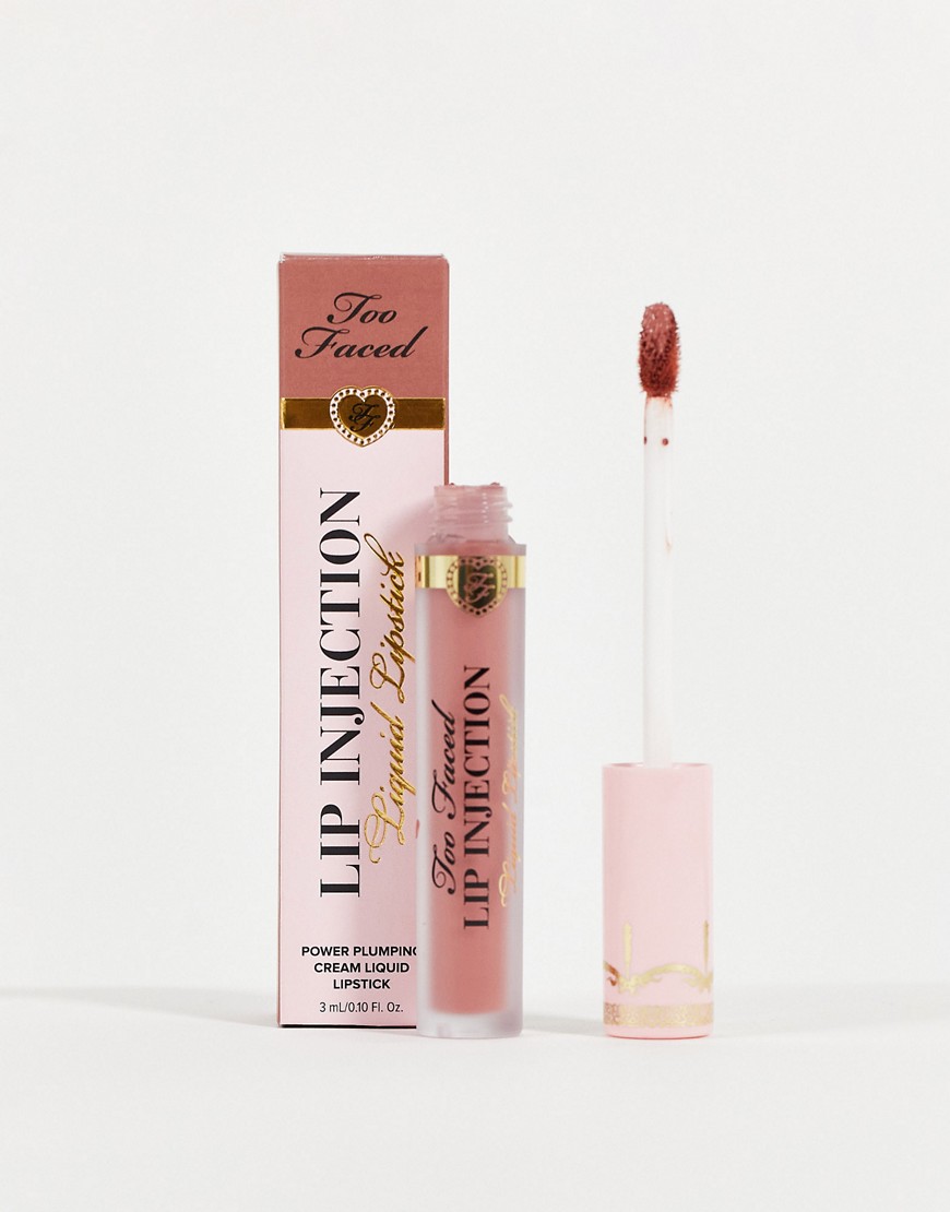Too Faced Lip Injection Demi-Matte Liquid Lipstick - Give 'Em Lip-Red