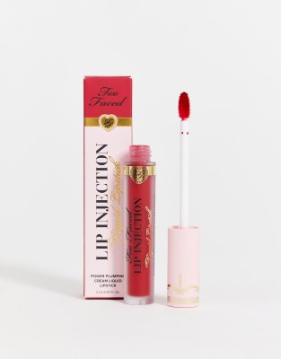 Too Faced Lip Injection Demi-Matte Liquid Lipstick - Infatuated - ASOS Price Checker