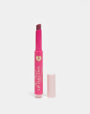 Too Faced - Lip Injection Extreme Plumping Clicks - Lippenstift in der Farbe Kiss The Bride-Neutral