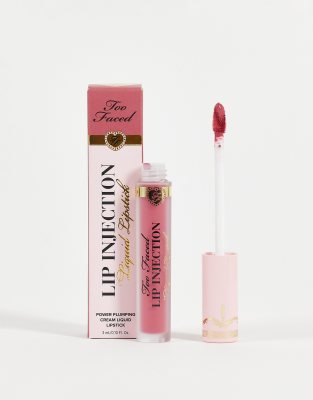 Too Faced - Lip Injection - Halbmatter, flüssiger Lippenstift ‑ Va Va Voom-Rosa