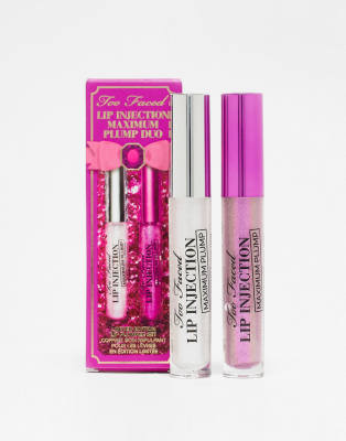 Too Faced - Lip Injection - Lip Plumper Duo für maximales Volumen (50% sparen)-Bunt