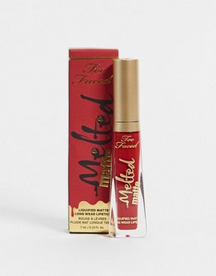 Too Faced Melted Matte Liquified Matte Long-Wear Lipstick - Nasty Girl - ASOS Price Checker