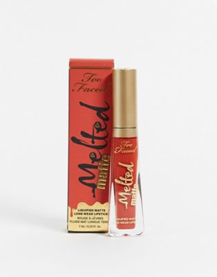 Too Faced Melted Matte Liquified Matte Long-Wear Lipstick - Prissy - ASOS Price Checker