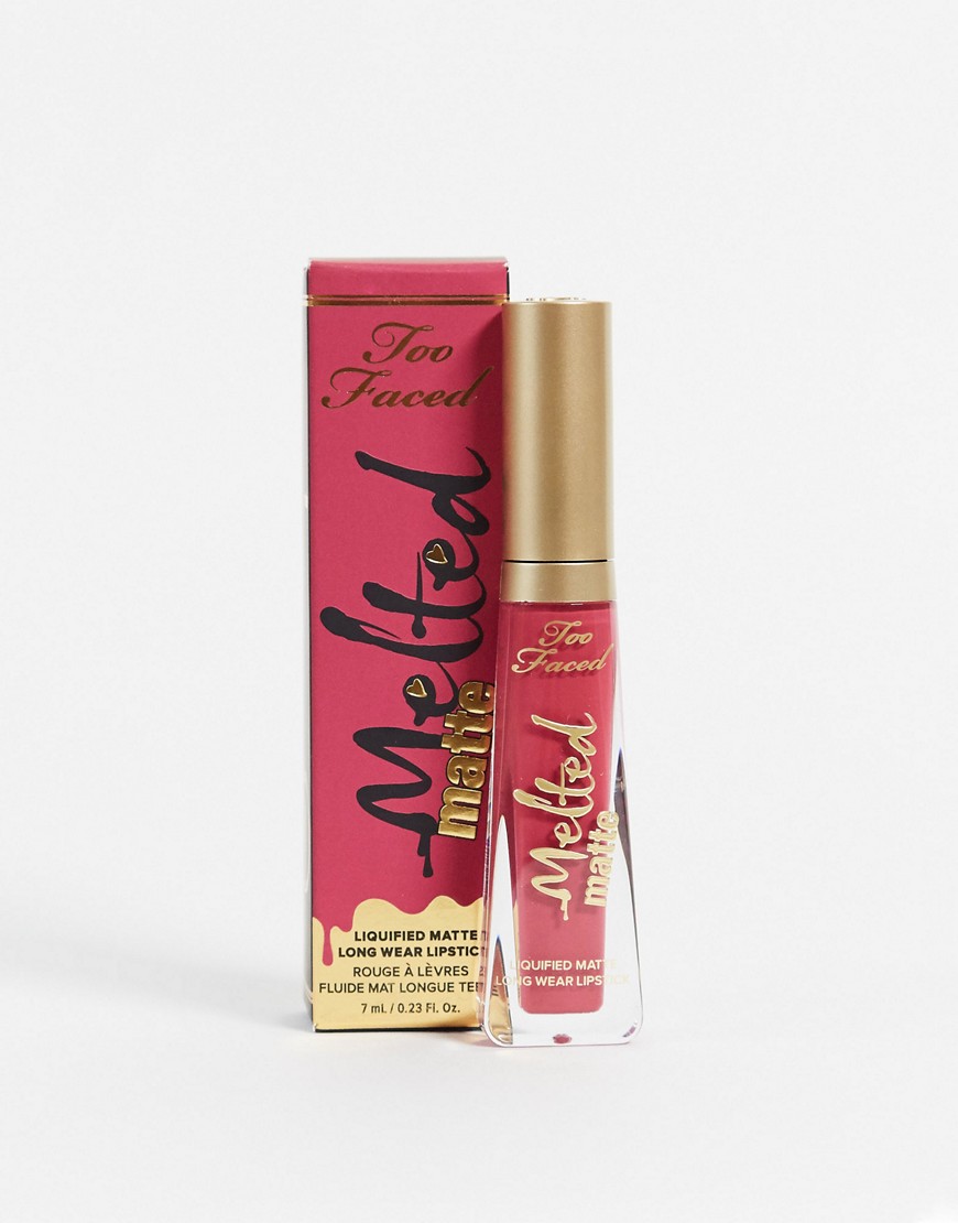 Too Faced Melted Matte Liquified Matte Long-Wear Lipstick - Stay The Night-Pink