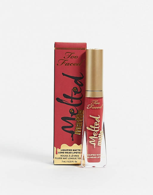Too Faced Melted Matte Liquified Matte Long-Wear Lipstick - Strawberry Hill
