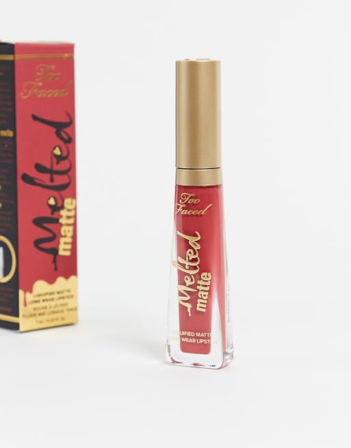 Too Faced Melted Matte Liquified Matte Long-Wear Lipstick - Strawberry Hill, 2 of 4