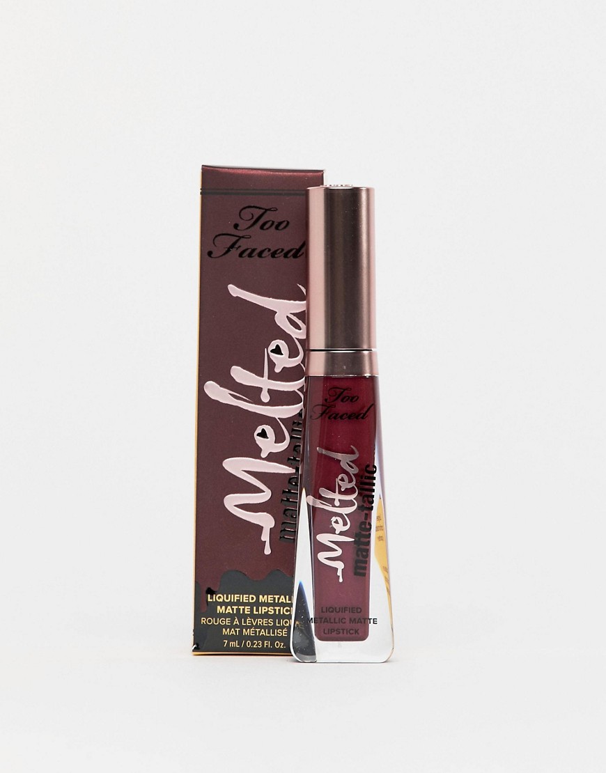Too Faced Melted Matte-tallics Lipstick - I Wanna Rock With You-Purple