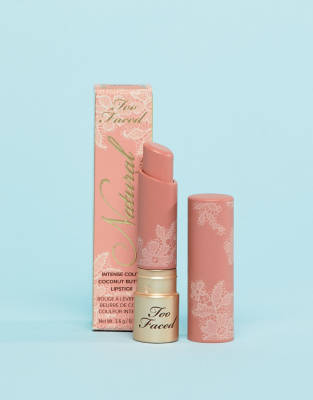 too faced natural lipstick