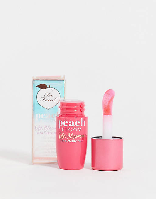 Too Faced Peach Bloom Colour Blossoming Lip & Cheek Tint - Peach Glow