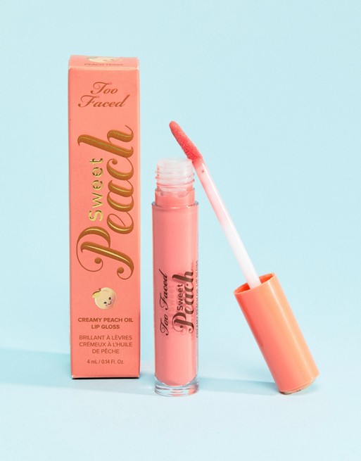 Too Faced Peach Lip Gloss - Peach Tease