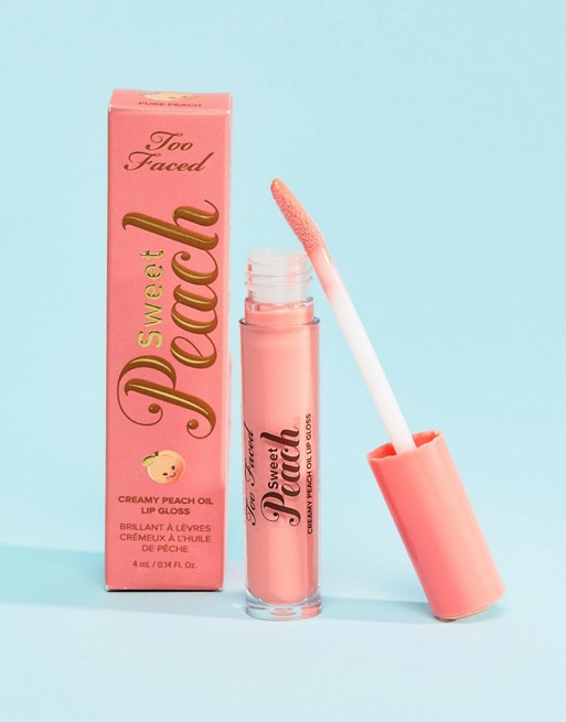 Too Faced Peach Lip Gloss - Pure Peach