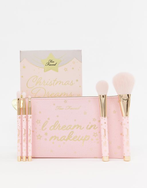 Too Faced Pink Swan brush set | ASOS
