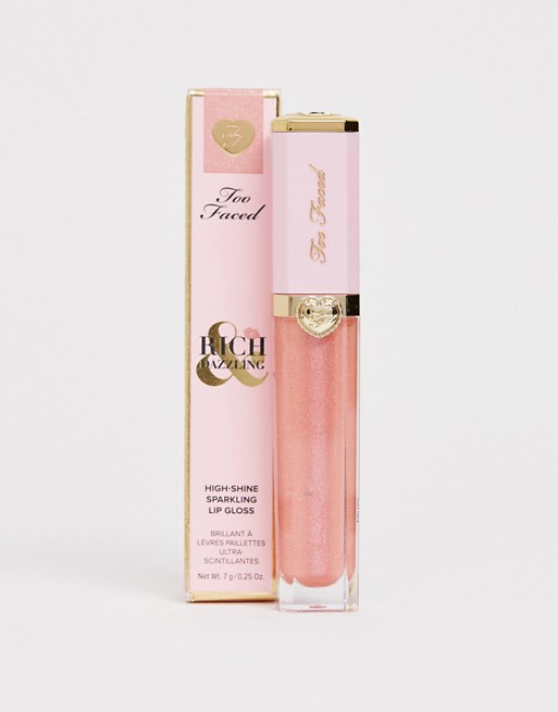 Too Faced Rich & Dazzling High-Shine Sparkling Lip Gloss - You Up