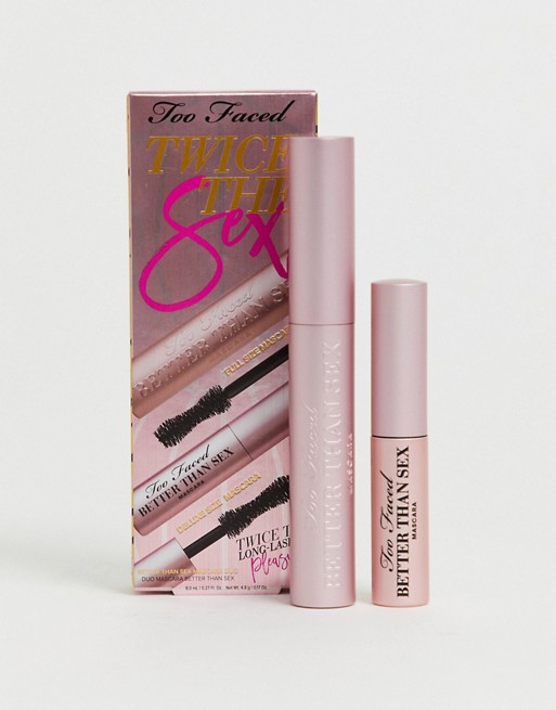 Too Faced Twice The Sex Mascara Duo - Save 35%