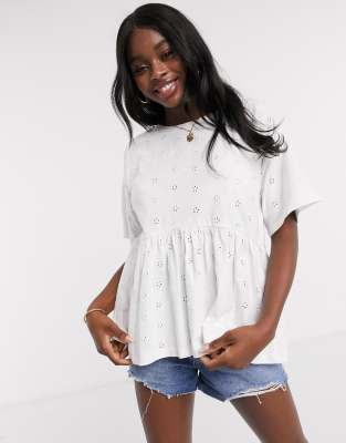 camisa blanca mujer asos