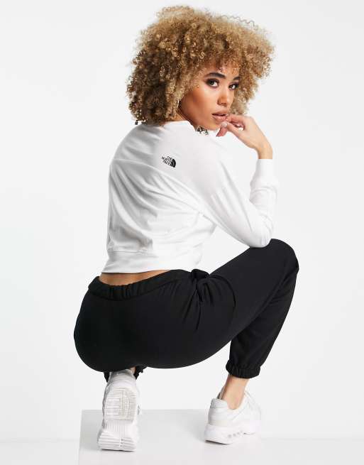 Top blanco de manga larga Ensei exclusivo en ASOS de The North Face, 3 de 4