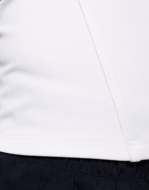 Top blanco entallado de manga larga Dri-FIT de Nike One Training, 4 de 4