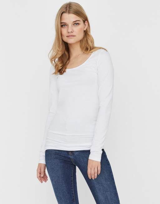 Top color crema de Vero Moda, 5 de 7