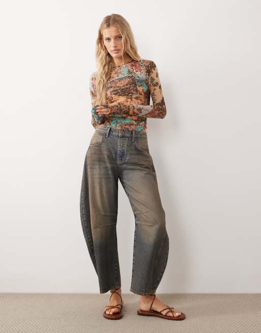 Top color topo combinado de manga larga Ariana de Free People, 2 de 4