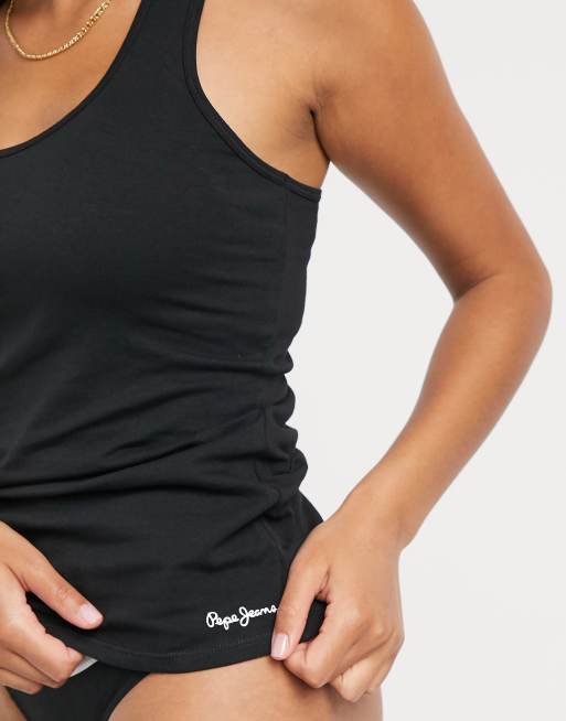 Top de tirantes negro de | ASOS