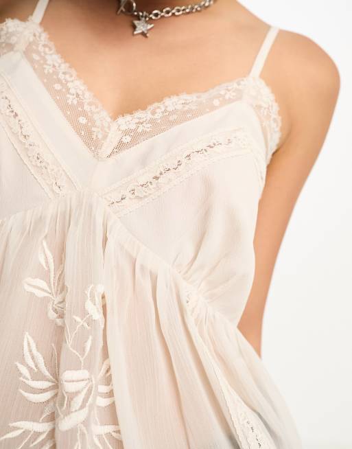 Top lencero hotsell nude