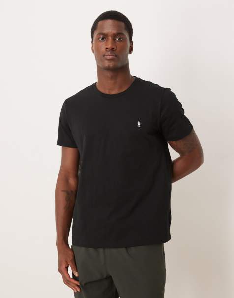 Top negro con logo de icono de algodón suave de Polo Ralph Lauren - view 1