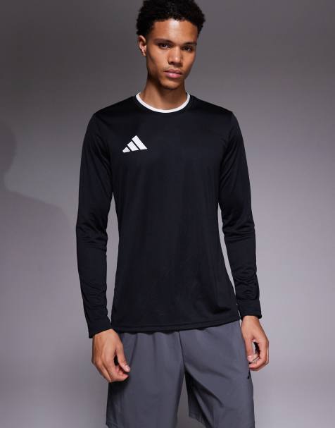 Top negro de manga larga Entrada 26 de adidas Football - view 1
