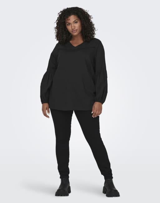 Top negro de ONLY Curve, 4 de 4