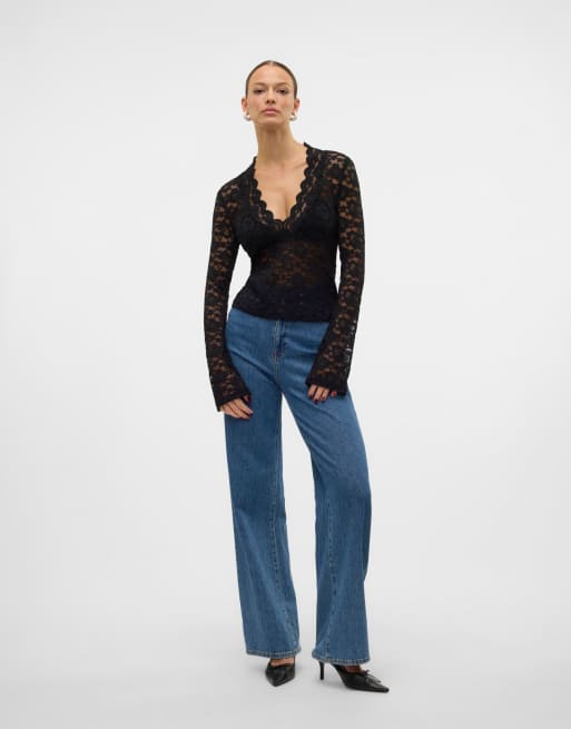 Top negro de Vero Moda, 3 de 4