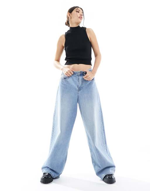 Top negro sin mangas con cuello alto de punto de Pimkie, 2 de 4