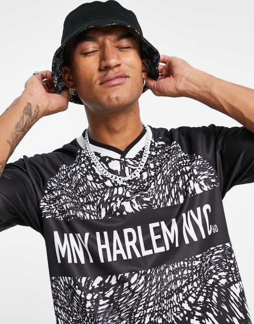 Top - Oversized fodbold-T-shirt med monokrom grafik - Del af sæt , 4 af 4