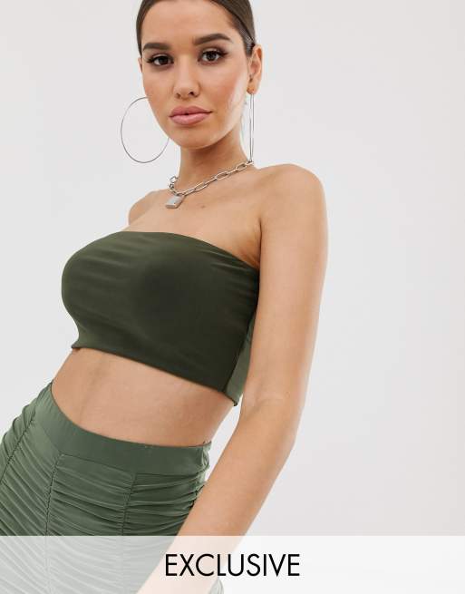 Top palabra de honor en caqui de Fashionkilla