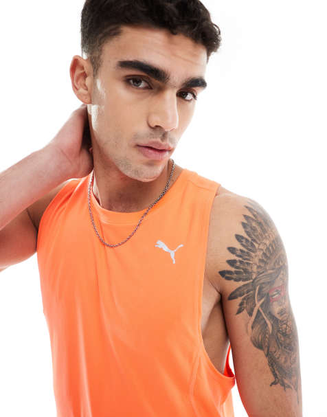 Top rojo sin mangas Run Velocity de PUMA - view 1