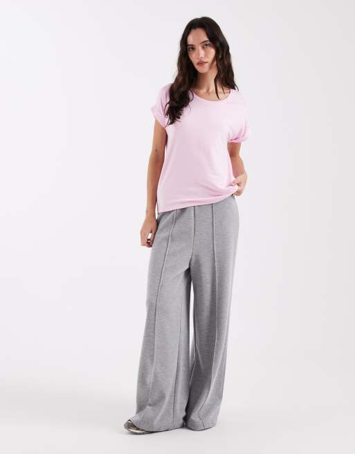 Top rosa de manga corta con cuello redondo de ONLY , 2 de 4