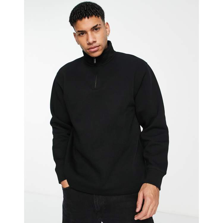 Topman black sweatshirt hotsell