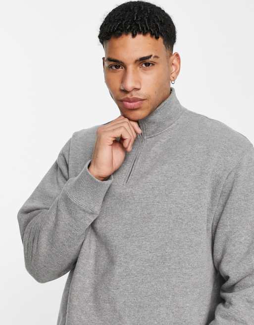 Topman grey outlet sweatshirt