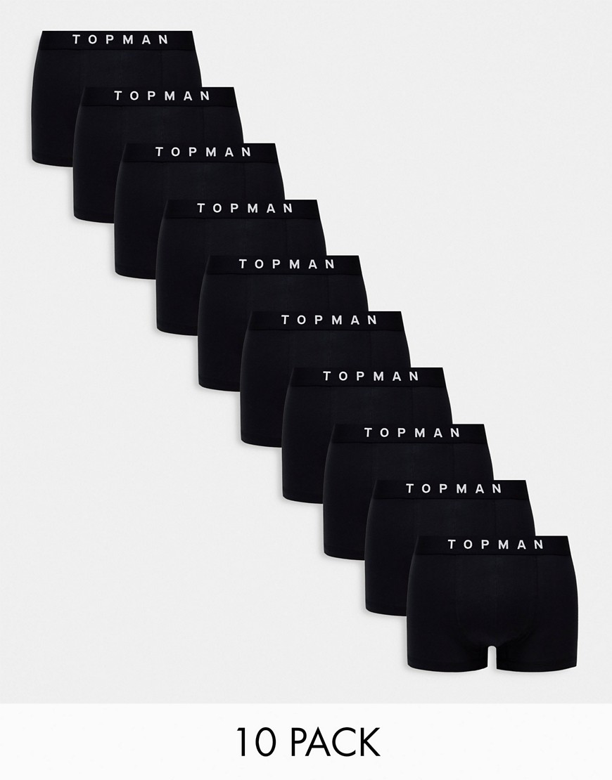10 pack trunks in black-Multi
