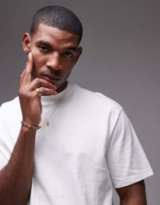 topman white oversized t shirt