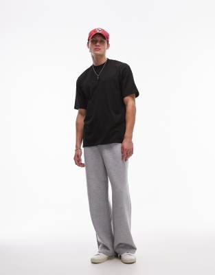 Topman 2-pack Oversized T-shirts In Black